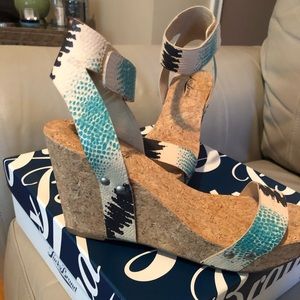 Lucky Brand “McDowell” Wedge Sandal